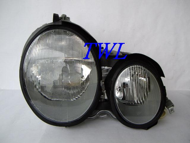 台灣之光車燈精品 BENZ  賓士 W210 96 97 98 99年原廠型霧面大燈