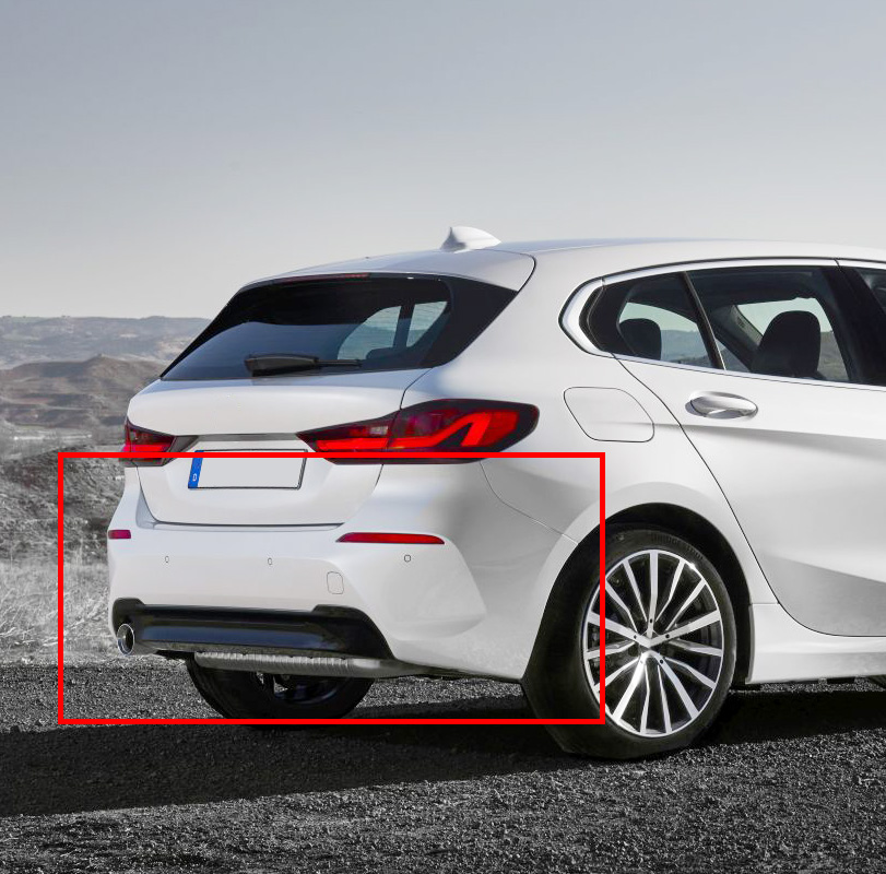 BMW 原廠拆車件 F40 19年 後保配件 後保總成