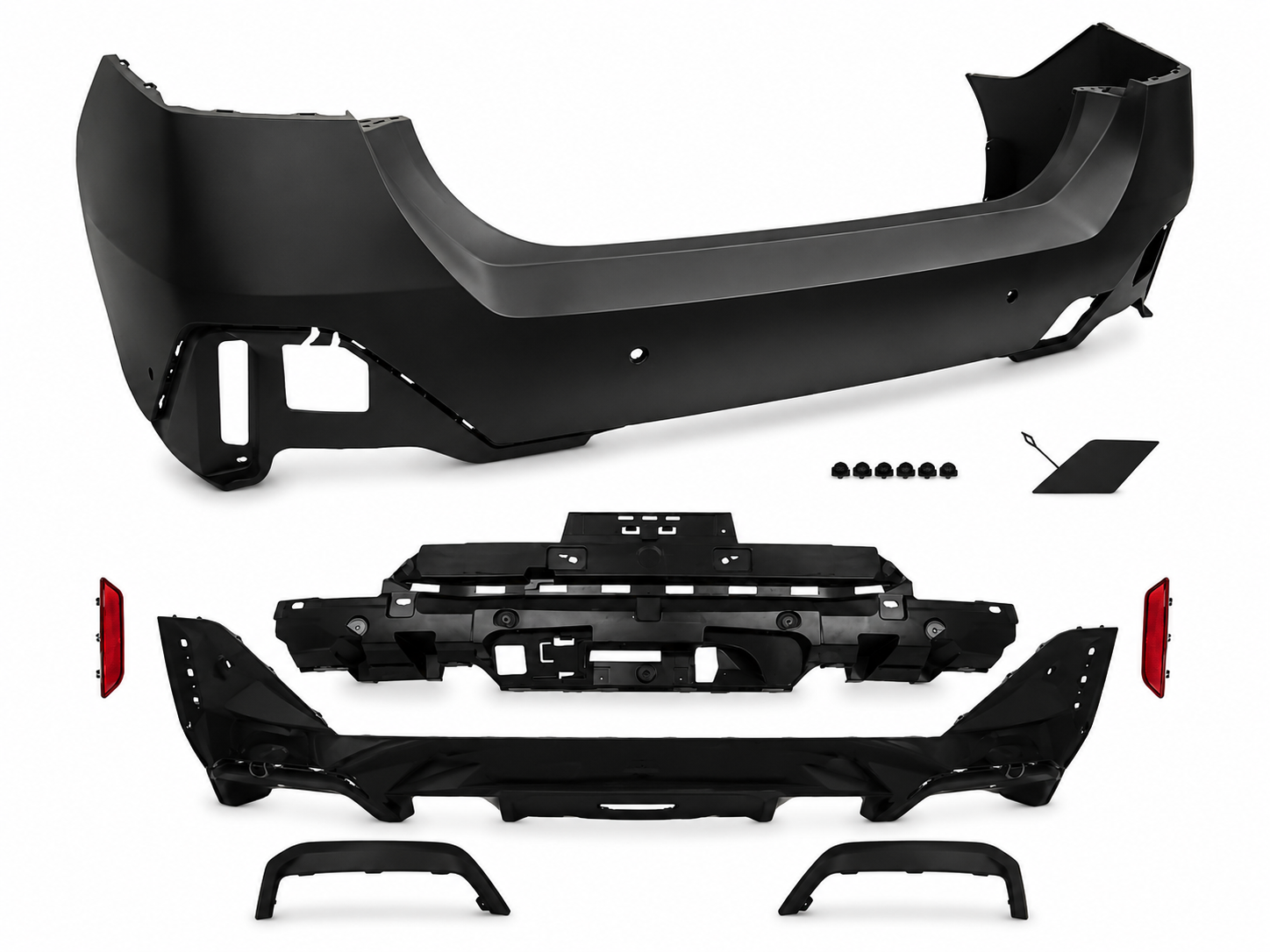BMW 新款5系 G60 G61 台灣優質品牌 原廠型MTK前保桿  改裝保桿