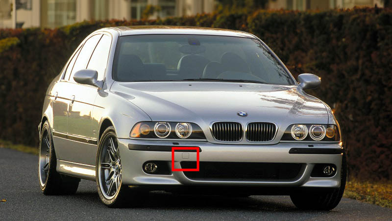 BMW 寶馬 E39 M5樣式高品質前保桿拖車蓋