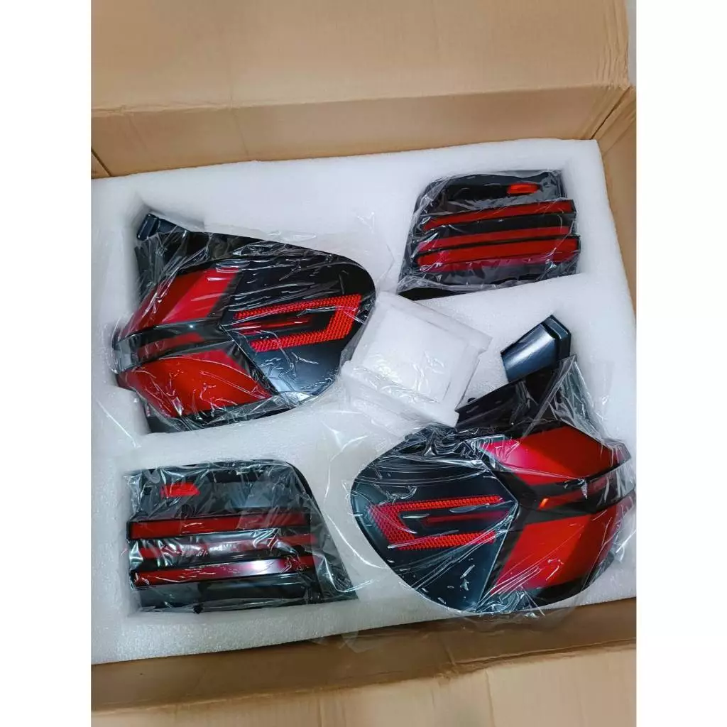 BMW E70 07~13年 升級 G05樣式 LED 光柱 跑馬 流水 尾燈組 後燈組